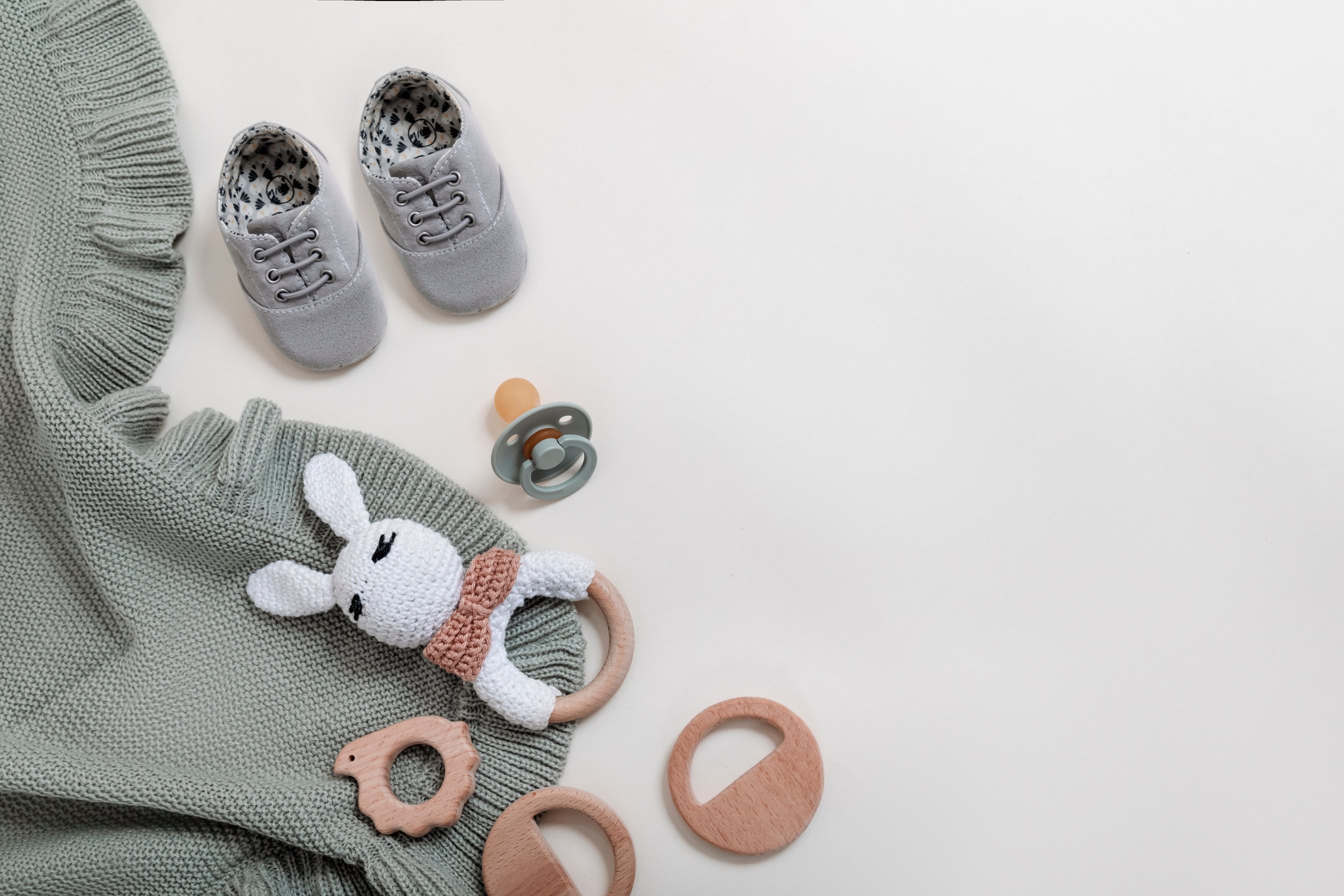 Cute Earth Tones Baby Items  